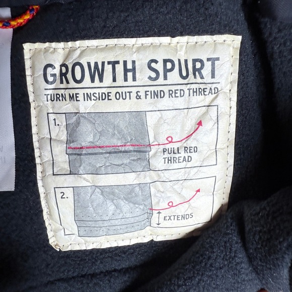 REI Co Op Kids Toddler Ski Snow Bib Overalls Black Size 2T Grow With Me - Picture 6 of 11